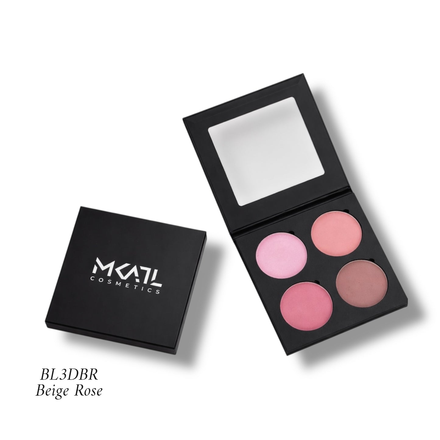 4 SPALVŲ SKAISTALŲ/ŠEŠĖLIŲ PALETĖS