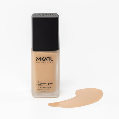 Drėkinanti bazė + Drėkinanti tonuojanti pudra (Youth effect)