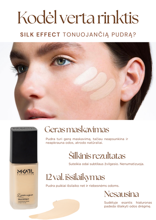 SILK EFFECT TONUOJANTI PUDRA